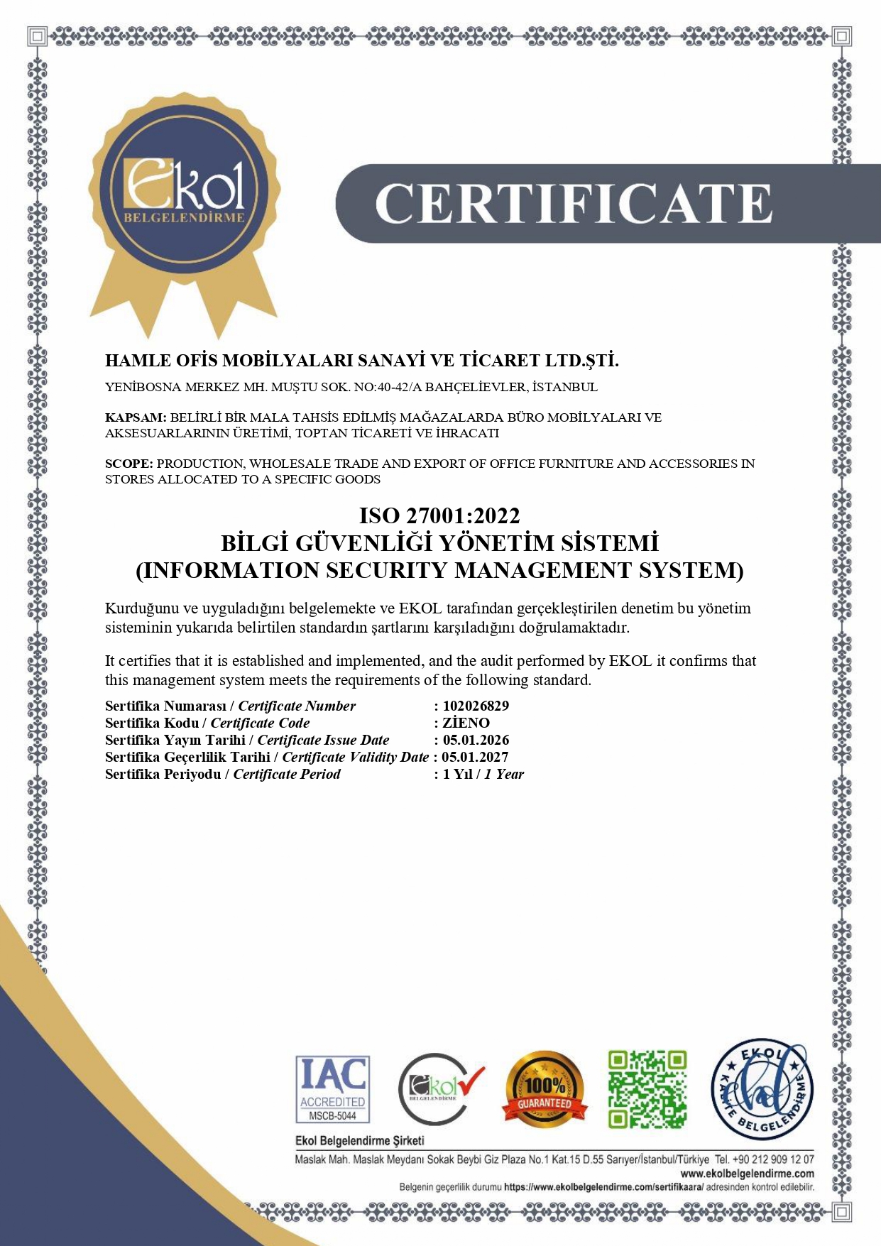ISO 27001:2022